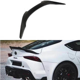 M Style Spoiler Carbon Fiber Rear Roof Spoiler Wing Trunk Lip For Toyota SUPRA A90 A91 2019-2023 Car Styling
