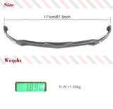 Carbon Fiber / FRP Car Front Bumper Lip Spoiler Splitters for Alfa Romeo Giulia Sport 2016 2017 2018 Front Bumper Lip