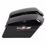 Motorcycle Hard Saddlebags Saddle Bags Conversion Brackets For Harley Softail Fatboy FLST 1984-2017