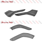 Carbon Fiber / FRP Car Front Bumper Splitters Lip Cupwings Flaps Winglets for BMW 2 Series F87 M2 M2C Coupe 2-Door 2016 - 2018