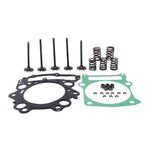 Motorcycle Motorbike Cylinder Cover Gasket Seal Intake Exhaust Valve Kit For YAMAHA Raptor 660R YFM660R 4X4 2001-2005