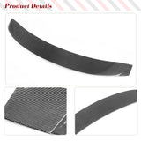 Carbon Fiber / FRP Black Car Racing Spoiler Rear Trunk Spoiler Lip for Audi TT TTS Sline Mk2 8J Coupe 2008-2014 Rear Trunk Wing