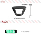 DRY Carbon Fiber Rear Tail Light Lamp Cover Trim Kit for Toyota Supra GR A90 MK5 2019-2024 Car Exterior Brake Light Stickers