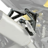 Motorcycle Rear Passenger Foot Pegs Footrest Pedal Bracket For Ducati Monster 821 1200