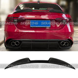 Spoiler Wing Fits For 2017-2021 Alfa Romeo Giulia Real Carbon Fiber Rear Trunk Lip Spoilers Wings Car Accessories Decorative Kit