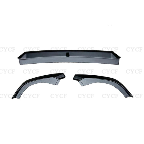 For Suzuki swift sport ZC33S Carbon fiber/fiberglass diffuser material front bumper chin lip splitter accessory car styling