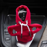 Hoodie Car Gear Shift Cover Fashion Gearshift Hoodie Car Gear Shift Knob Cover Manual Handle Gear Sweatshirt Change Lever Cover