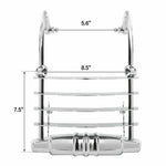 Front Spear Trim Rear Fender Bumper Cheese Grater For Harley Heritage Springer FLSTS 1997 1998 1999 2000 2001 02 2003 Motorcycle