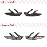Dry Carbon Car Front Side Fender Air Vent Covers Trims For BMW 4 Series G82 G83 M4 2020-2023 Car Air Intake Fender Vents Cover