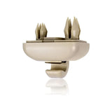 2Pcs Car Sun Visor Clip Gray Interior Hanger Hook Clip Bracket for Audi A1 A3 S3 A4 S4 Allroad A5 S5 Q3 Q5 8U0857562A Grey