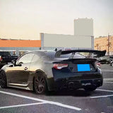 Universal Car-Styling Carbon Fiber Pattern Rear Trunk Spoiler GT Wing For Subaru BRZ Toyota 86 GT86 Spoiler
