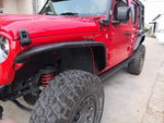 For Jeep JL Fender Flares & Fenders for Wrangler 2018-2023