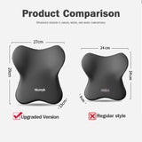 Car Headrest Lumbar Support Lumbar Cushion Memory Foam Cushion Backrest Lumbar Pillow Car Comfortable Neck Pillow Car Accsesorie