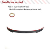 Carbon Fiber Car Rear Trunk Racing Spoiler Wings For BMW 8 Series G15 F92 M8 840i Coupe 2-Door 2018-2022 Rear Boot Lid Wing Lip