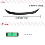 Carbon Fiber Car Rear Racing Spoiler Trunk Tail Rear Wing Spoiler For ZEEKR 001 2021-2023 EV MC Zeekr Car Accessories Sport Wing