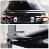 Rear Trunk Spoiler Carbon Fiber Wing For BMW 4 Series G26 M Sport Sedan 430i 440i 2021 2022 Car Tail Trunk Boot Lip Wing Spoiler