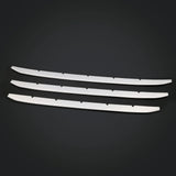 3PCS Car Front Bumper Grille Molding Trim Car Styling Accessories For NISSAN SERENA C27 2016  Stainless Steel Car Styling
