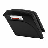 Motorcycle Hard Saddlebags Saddle Bag With Conversion Brackets For Harley Softail 1984-2017