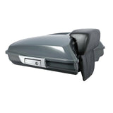 Grey Touring Razor Tour Pak Pack Tail box Luggage Rack Docking Kit for Harley 09 Up Road King Street Glide Ultra Electra CVO