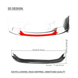 Carbon Fiber/FRP Front Bumper Lip Spoiler for Maserati Ghibli Base and S and S Q4 Sedan 4-Door 2014-2017 Bumper Guard Splitters