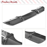 Carbon Fiber Rear Diffuser for BMW X5 F15 xDrive35i xDrive50i M Sport Utility 4-Door 2014-2018 Rear Diffuser Vent Trim Lower Lip