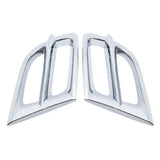 Motorcycle Moto Chrome Left Right Fairing Accent Grilles For Honda Goldwing GL1800 2001-2011