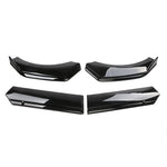 For Hyundai Veloster Turbo Car Front Bumper Chin Lip Spoilers Body Kits Splitter Skirt Diffuser Protection Guard Covers