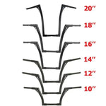 10'' 12'' 14'' 16''18" 20" Rise 1.25"Handlebar Bar For Fit Harley Sportster XL Softail FLST FXST