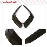 Carbon Fiber Car Front Bumper Splitters Fins Canards For Mercedes-Benz GLE Class C292 GLE63 AMG 2015 - 2018 Carbon Fog Canards