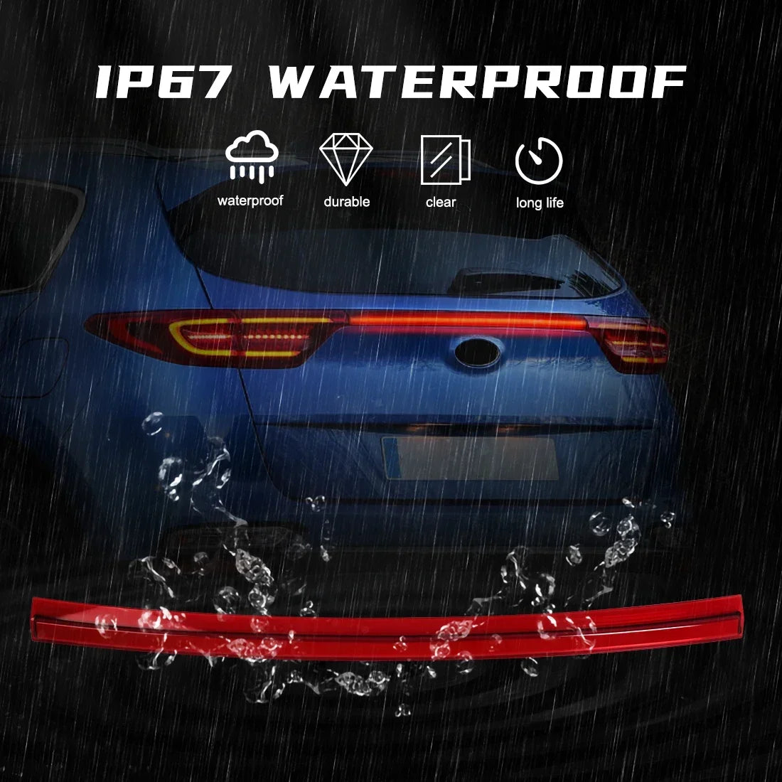 Reflector Brake Warning Tail Light Turn Signal Lamp for Kia KX5 Sporta ...