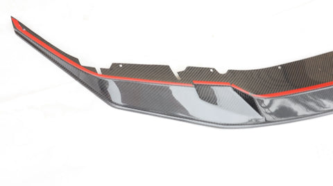 Dry carbon fiber GTS-V front lip for F90 M5 front bumper splitter