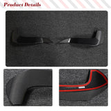 Carbon Fiber Car Roof Spoiler Canards for BMW X4 X4M G02 F98 2018-2023 Sport Utility Roof Top Wing HighKick Spoiler Body Kits