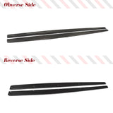 For BMW 1 Series E82 1M Coupe Sedan 2011-2018  Carbon Fiber / FRP Car Side Skirts Extension Lip Body Kits Apron Car Racing
