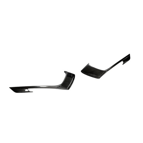 Carbon fiber 718 front bumper canard for Porsche 718 Boxster Cayman 2 doors 2016-2019