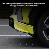 BYD Body kit For BYD 2023 EV Seagull Tuning B Y D Front Bumper Lips Rear DIffuser Spoiler Wing Exterior EV Auto Tuning Parts