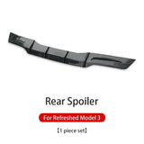 For Tesla New Model 3+ Highland Car Car Rear Lip Tail Spoiler Protection Cover for Model Y Rear Bumper Spoiler Protection Plate