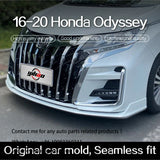Spoiler Car Fit Decoration Exterior Lip Front Bumper Grille Body Kit Fit for Honda Odyssey 16-20