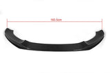 Carbon Fiber Front Bumper Lip Splitter Chin Spoiler For Audi A7 Sline S-Line 2012 - 2014