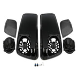 Motorcycle Saddle Bag Lids 5"X7" Speaker For Harley Touring Electra Road Glide King FLH FLTR FLHX FLHR FLHTK FLHRC FLHT 14-23