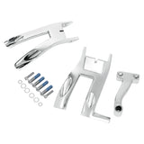 Motorcycle Front Driver Footboard Mount Bracket Kit For Harley Softail Heritage Classic FLDE FLHC FLSL 2018-2023