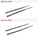 Carbon Fiber Car Side Skirts for Alfa Romeo Giulia Base Sport Sedan 2015-2022 Car Door Rocker Panels Valance Extension Lip FRP