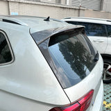Car Rear Roof Side Spoiler Wing Tail Tuning Trunk Lip For VW Tiguan MK2 2017-2023 Standard Change R line Exterior Body Kit Black