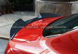 Spoiler Wing Fits For 2017-2021 Alfa Romeo Giulia Real Carbon Fiber Rear Trunk Lip Spoilers Wings Car Accessories Decorative Kit