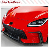 Real Carbon Front Bumper Lip Chin Spoiler For Toyota GR86 2022 2023 Front Lip Chin Guard Apron Front Spoiler Racing Body Kits