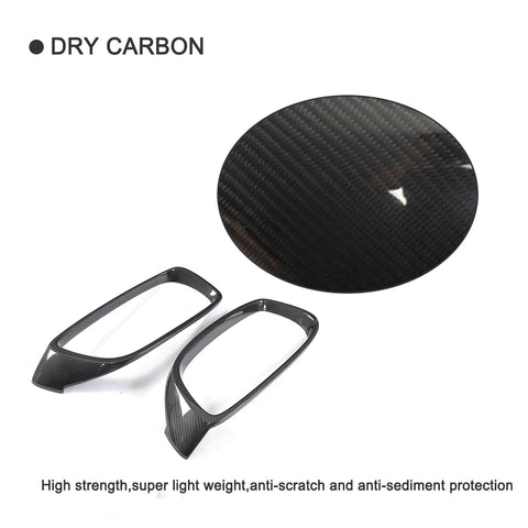 Dry Carbon Car Cover Decoration Front Grille Trim for BMW F80 M3 Sedan F82 F83 M4 Convertible Coupe 2 Door 14-17 Accessories