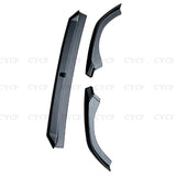 For Suzuki swift sport ZC33S Carbon fiber/fiberglass diffuser material front bumper chin lip splitter accessory car styling