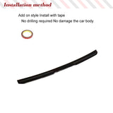 ABS Glossy Black Car Rear Spoiler for BMW 7 Series i7 G70 M-Tech M Sport 2023 Roof Spoiler Rear Trunk Spoiler Boot Wing Lip