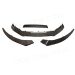 Car Racing for Audi R8 2016 2017 2018 2019 Carbon Fiber Front Bumper Lip Spoiler Splitters Body Kits