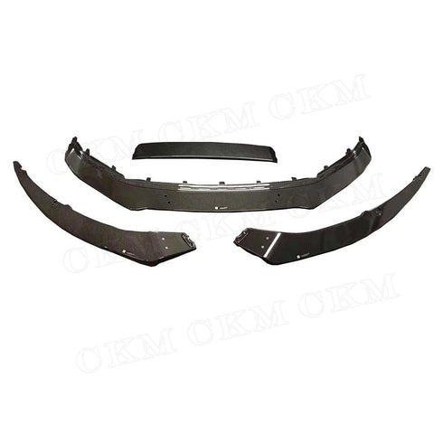Car Racing for Audi R8 2016 2017 2018 2019 Carbon Fiber Front Bumper Lip Spoiler Splitters Body Kits