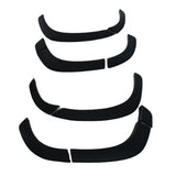 For Montero 2015 2016 OEM Fender Flare With Rubber ABS Plastic Matte Black slim fender for Mitsubishi Pajero Sport